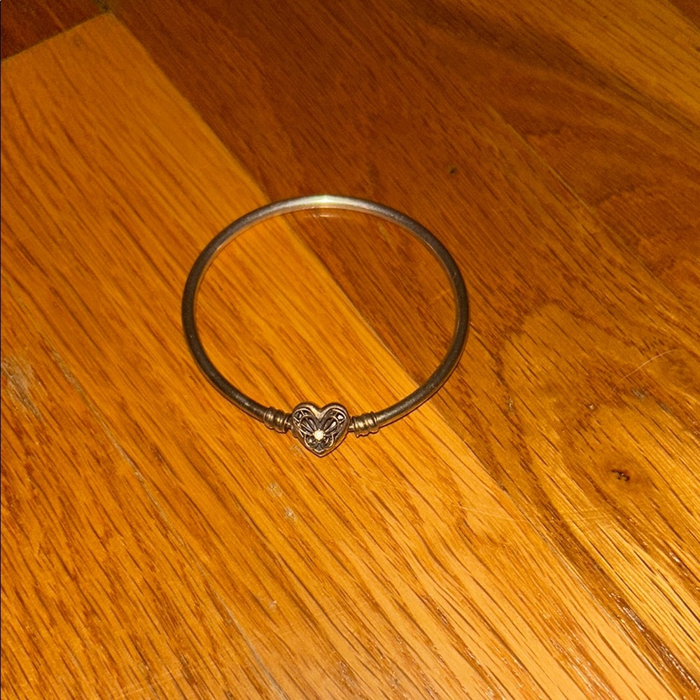 Pandora Silver Heart Bracelet